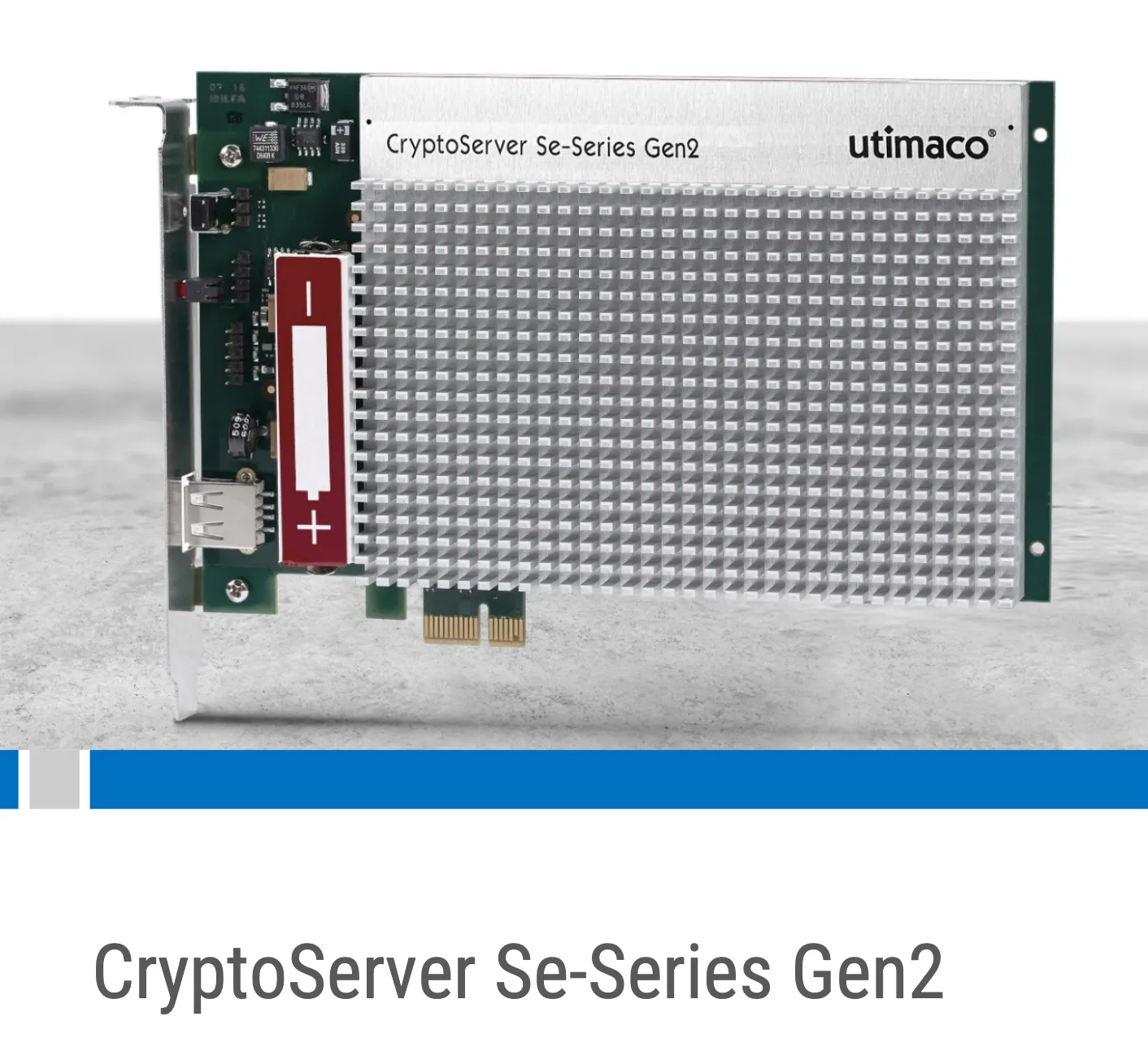 Utimaco Se-Series Gen2 HSM product screenshot.